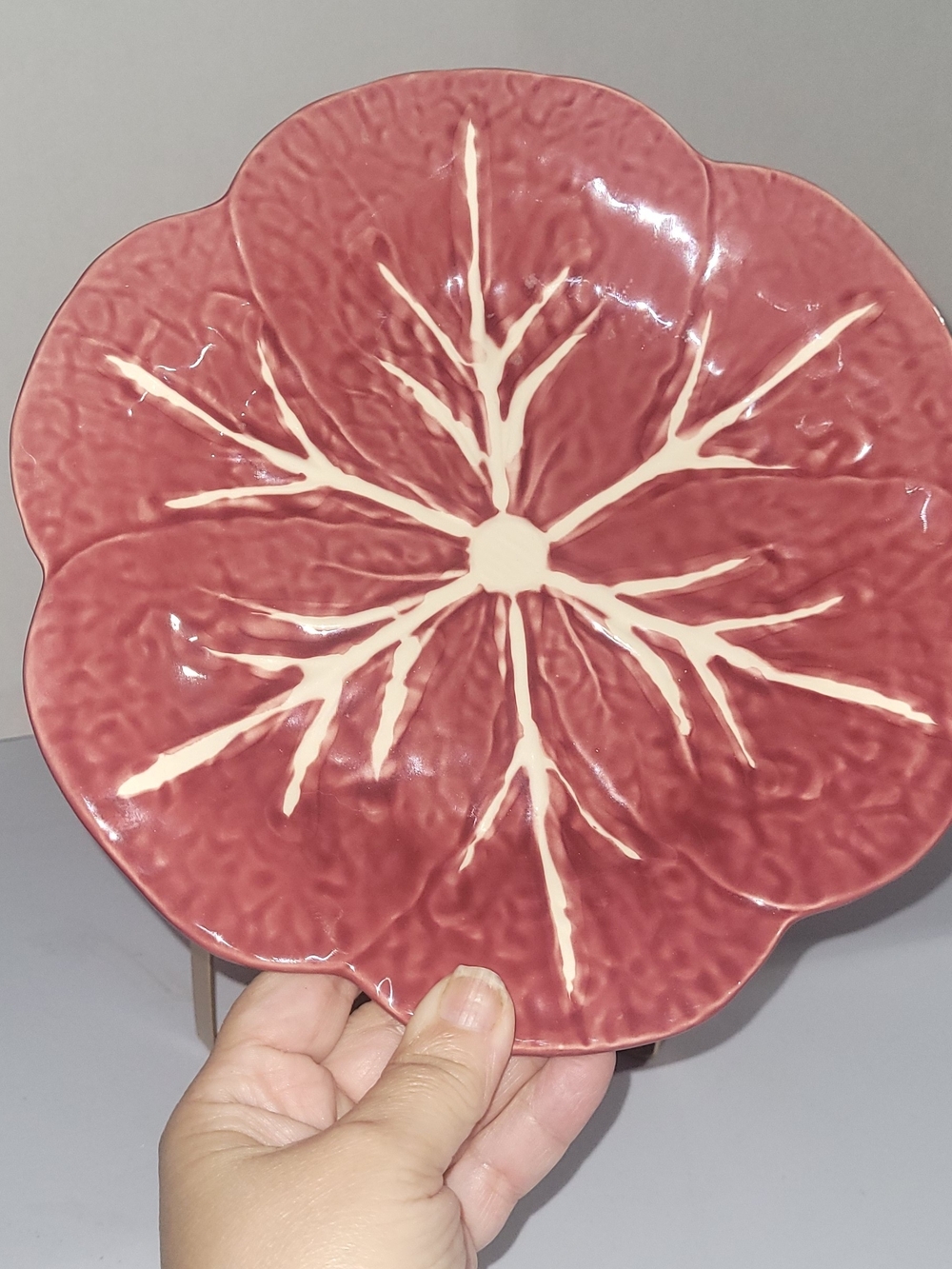 Bordello Pinheiro Cabbageware Plate.